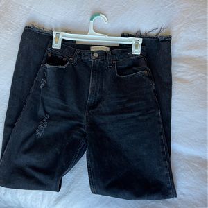 Abercrombie and Fitch 90s straight ultra high rise jean size 25